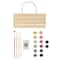 8" x 10" Hibiscus Paint-by-Number Kit with Wood Display Hanger by Artist's Loft®